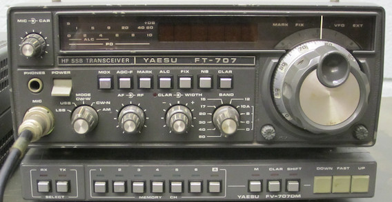 Yaesu FT-707 | Amateur Radio Club