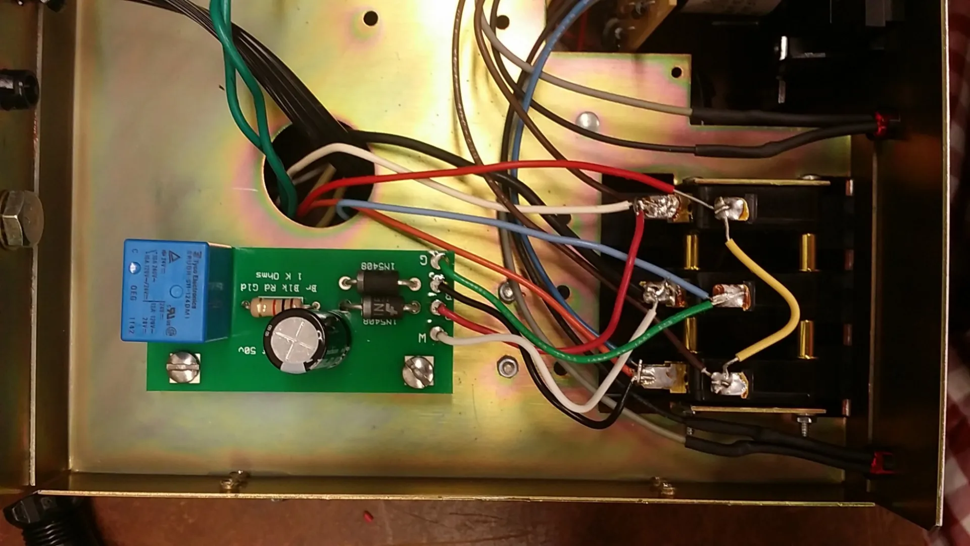 Rotator brake delay modification